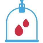 hijama cupping therapy icon on white vector 01